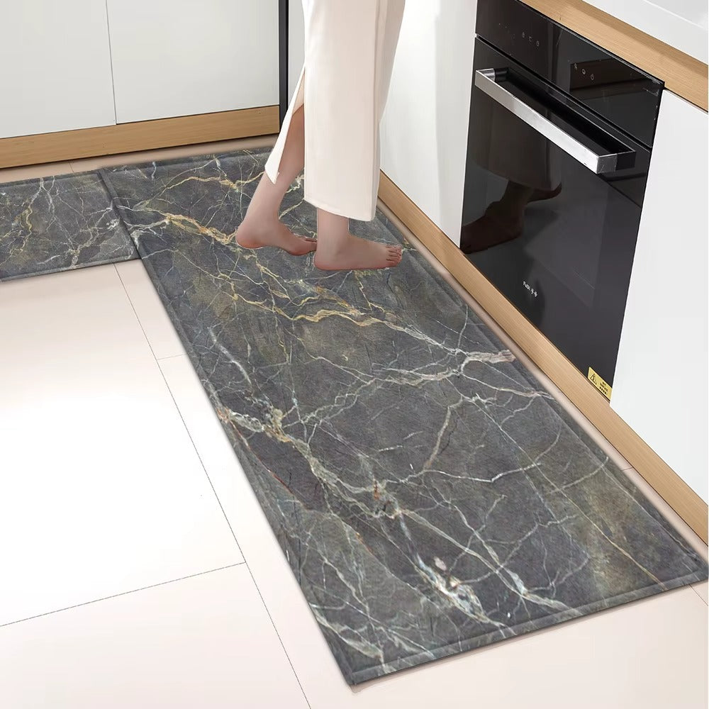 Kitchen Bathroom Mat Home Living Room Bedroom Balcony Floor Decoration Carpet House Bath Entrance Door Hallway Non-Slip Foot Rug